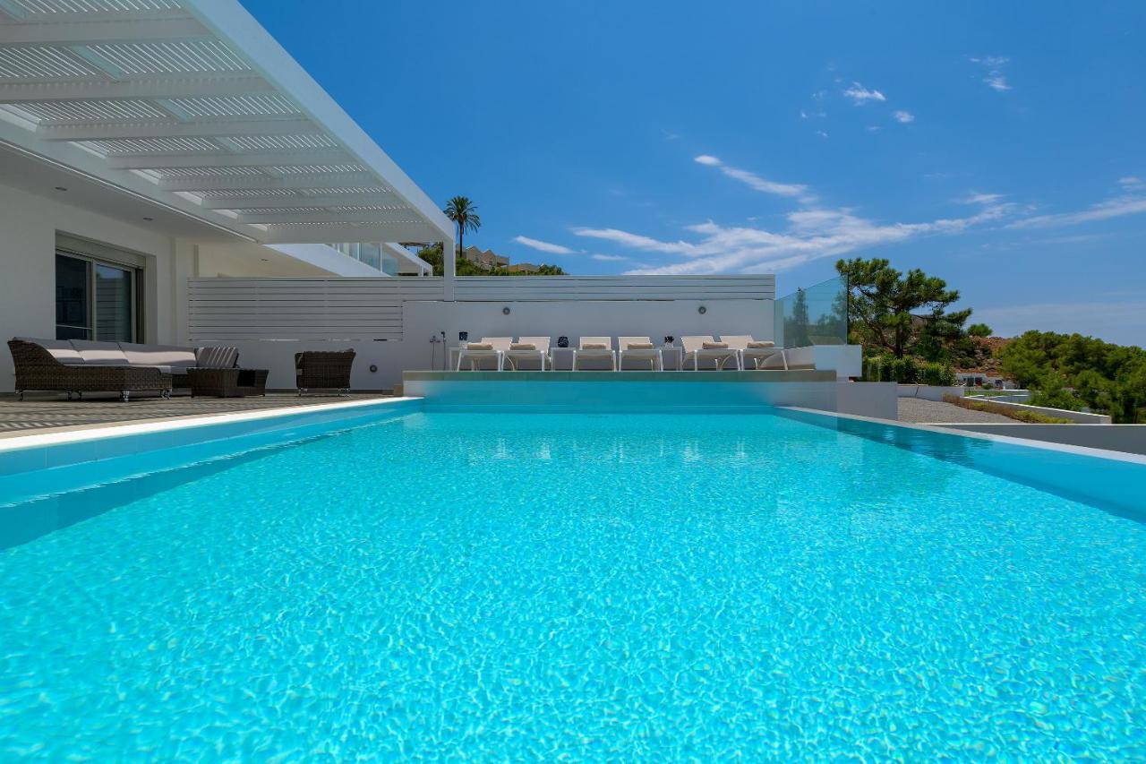 Villa Mimosa In Pefkos Lindos  Exterior photo