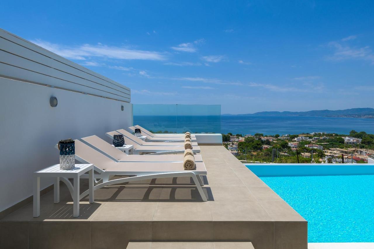 Villa Mimosa In Pefkos Lindos  Exterior photo